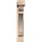 Ekena Millwork Olympic Block Smooth Bracket w/ Offset Brace, Douglas Fir, 5 1/2"W x 28"D x 32"H BKT0604X28X32OLY05SDF - alternate 2